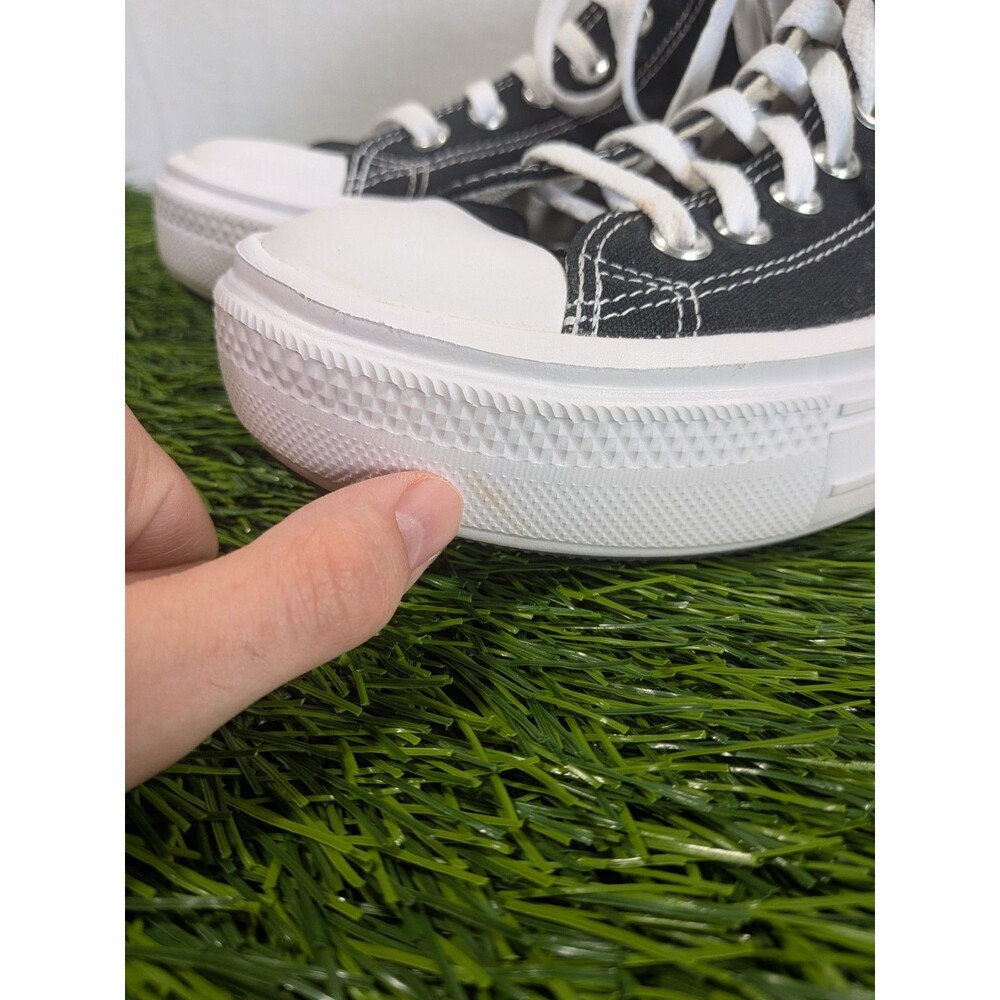 Converse All Star Move Platform Shoes Womens Size 8 Black Sneakers Chuck Taylor - Picture 5 of 13